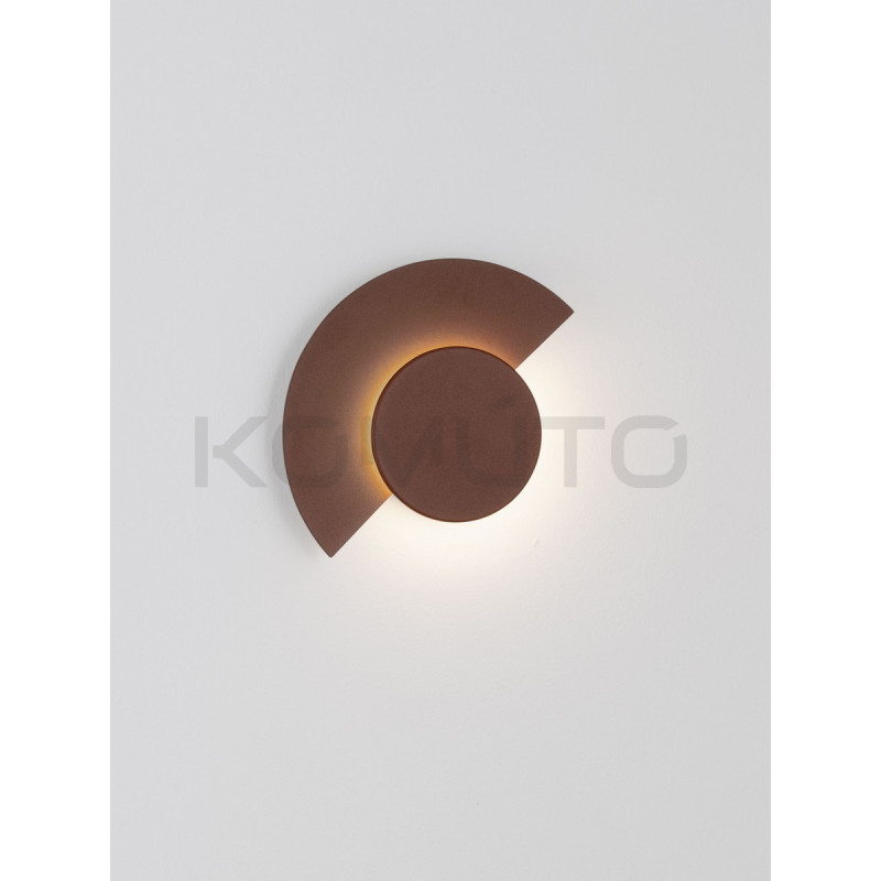 Lampa Ścienna Eclipse LED – Geometryczna Rzeźba Świetlna