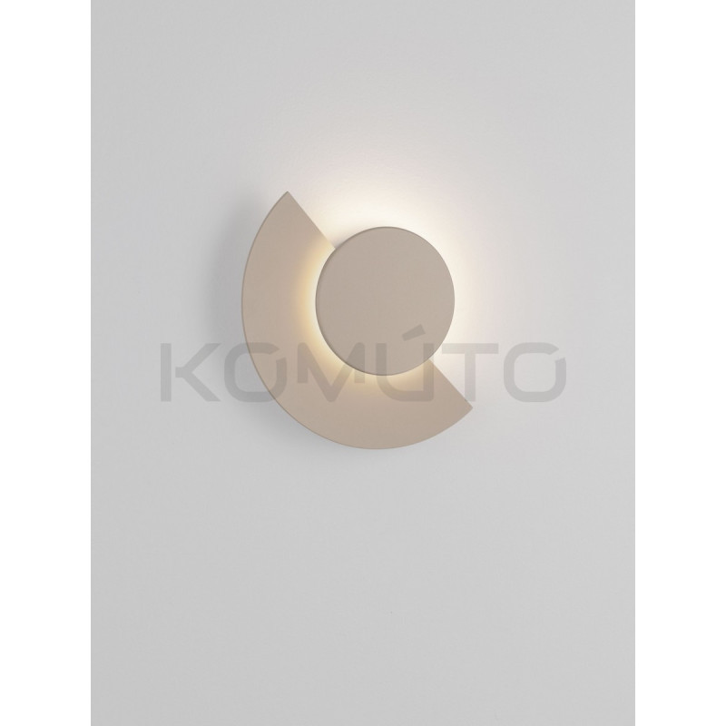 Lampa Ścienna Eclipse LED – Geometryczna Rzeźba Świetlna