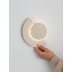 Lampa Ścienna Eclipse LED – Geometryczna Rzeźba Świetlna
