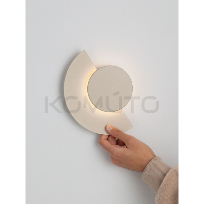 Lampa Ścienna Eclipse LED – Geometryczna Rzeźba Świetlna