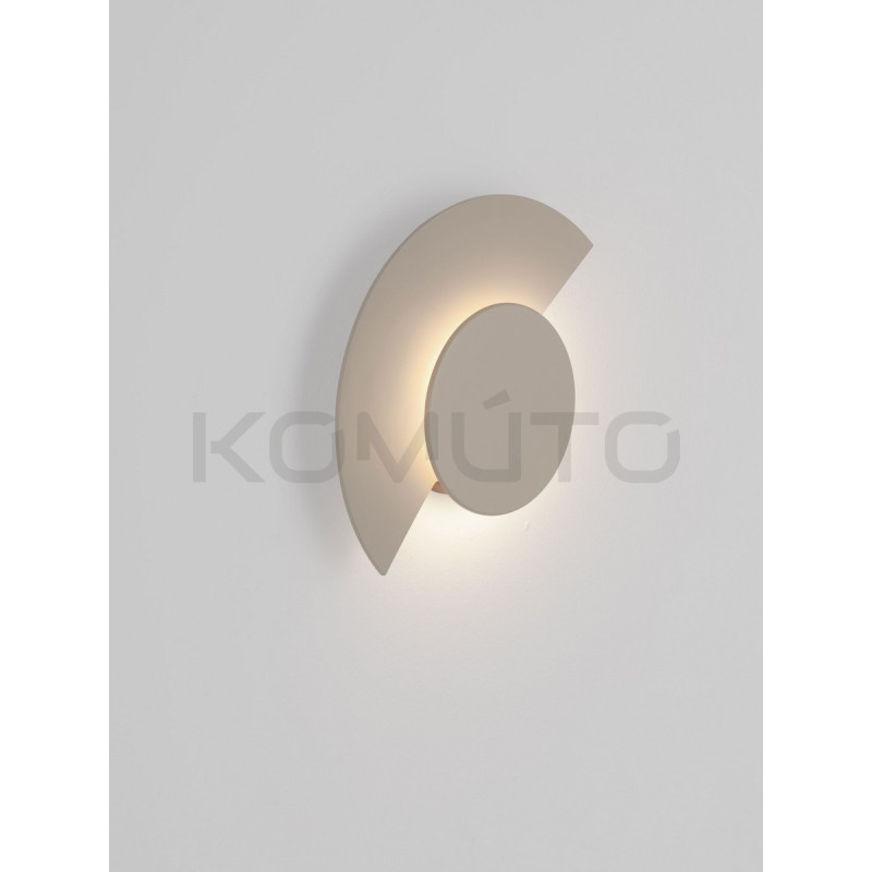 Lampa Ścienna Eclipse LED – Geometryczna Rzeźba Świetlna