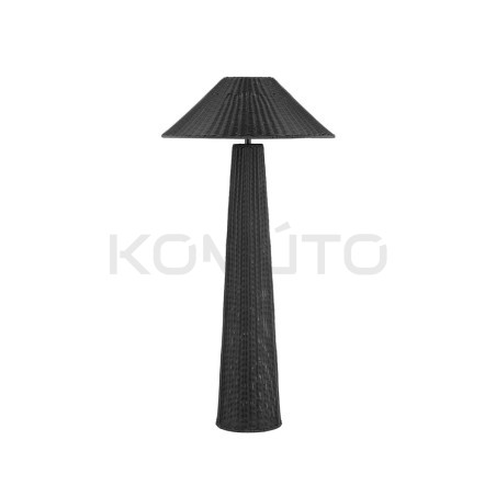 Lampa podłogowa BRAID IP65 rattan | na taras|do salonu