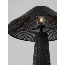 Lampa podłogowa BRAID IP65 rattan | na taras|do salonu