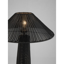 Lampa podłogowa BRAID IP65 rattan | na taras|do salonu