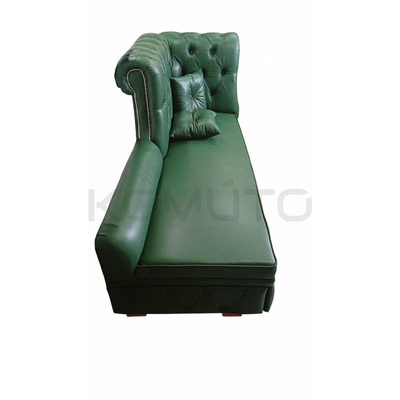 Marady – Sztuka Wypoczynku | Szezlong Chesterfield w Skórze