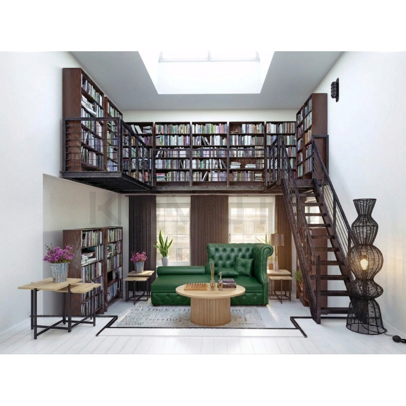 Stolik z lamelami okrągły japandi Alare 70 | Komuto.pl