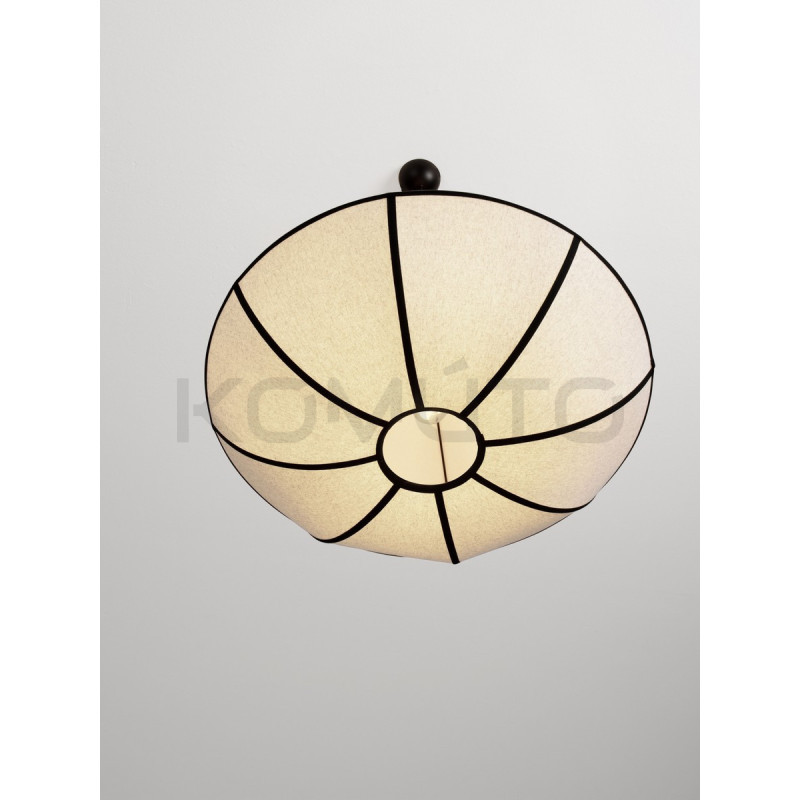 Natural Blossom | Artystyczna Lampa Lniana 70cm – Design Zen