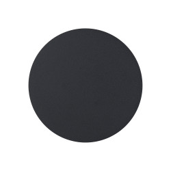 Kinkiet NYX 15 cm LED – Lampa ścienna okrągła | czarny i biały