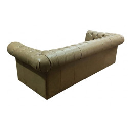 Sofa Chesterfield Normal ze skóry 4 osobowa | Komuto.pl