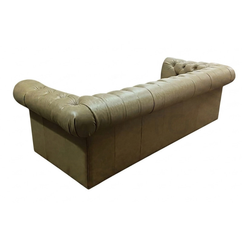 Sofa Chesterfield Normal ze skóry 4 osobowa | Komuto.pl