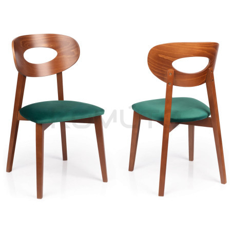 Krzesło Coney – design, który łączy drewno i miękkość formy