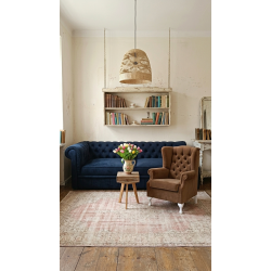 Lampa wisząca Boho HandMade wyplatana z naturalnego rattanu