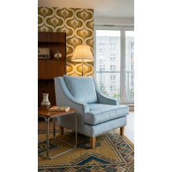 Fotel tapicerowany Cornflower wygoda i elegancja| Komuto.pl