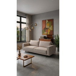 Nowoczesna Sofa z funkcją spania i pojemnikiem ADELE 3 os.