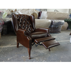 Chesterfield Duke – fotel rozkładany z funkcją relaksu