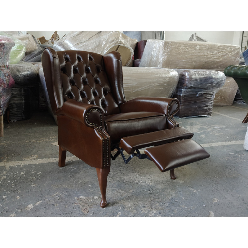 Chesterfield Duke – fotel rozkładany z funkcją relaksu