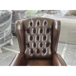 Chesterfield Duke – fotel rozkładany z funkcją relaksu