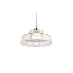 Szklana lampa Caro | Rzeźba i światło w stylu retro