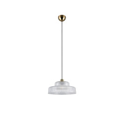 Szklana lampa Caro | Rzeźba i światło w stylu retro