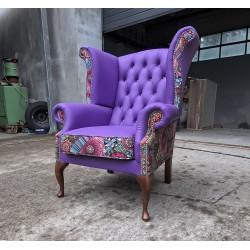 Fotel Uszak Chesterfield Lord Regent | Ręczne wykonanie | Wyjątkowy