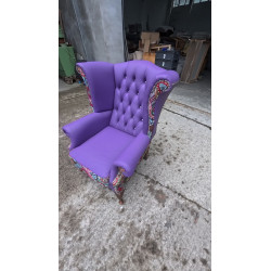 Fotel Uszak Chesterfield Lord Regent | Ręczne wykonanie | Wyjątkowy
