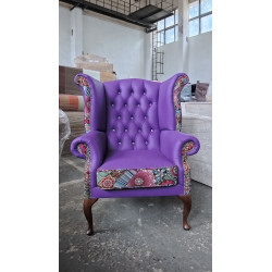Fotel Uszak Chesterfield Lord Regent | Ręczne wykonanie | Wyjątkowy