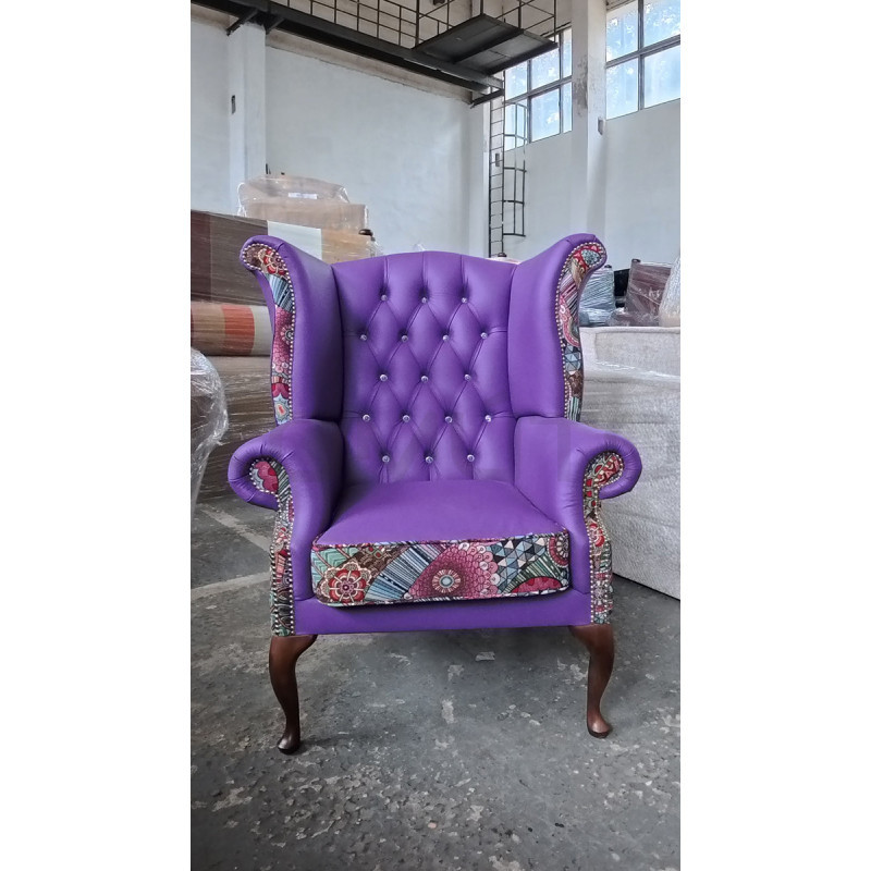 Fotel Uszak Chesterfield Lord Regent | Ręczne wykonanie | Wyjątkowy