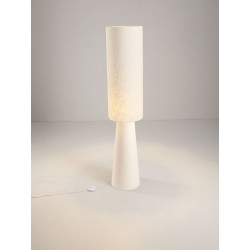 Lampa podłogowa Morwa z lnu | Naturalna elegancja