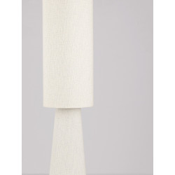 Lampa podłogowa Morwa z lnu | Naturalna elegancja