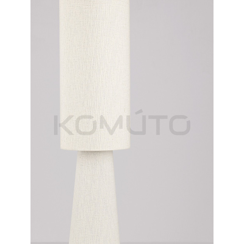 Lampa podłogowa Morwa z lnu | Naturalna elegancja