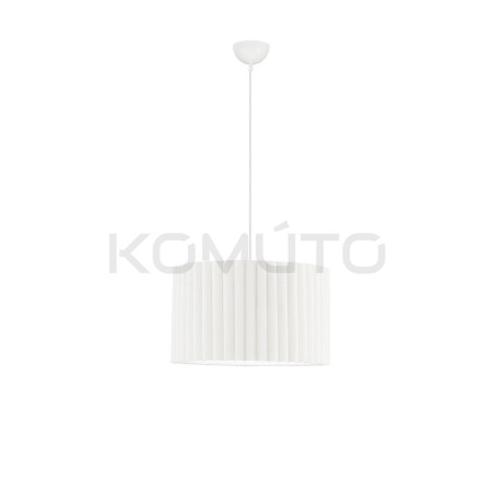 Lampa wisząca Demeter – lampa z lnianej tkaniny
