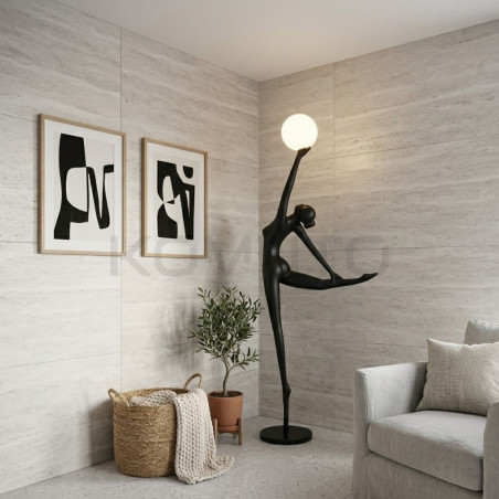 Lampa podłogowa Woman Ballerina – artystyczne oświetlenie