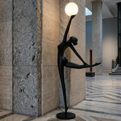 Lampa podłogowa Woman Ballerina – artystyczne oświetlenie