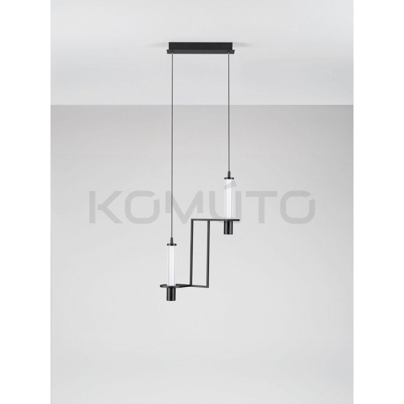 NEXO 2 – designerska lampa LED z ryflowanym szkłem