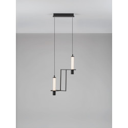 NEXO 2 – designerska lampa LED z ryflowanym szkłem