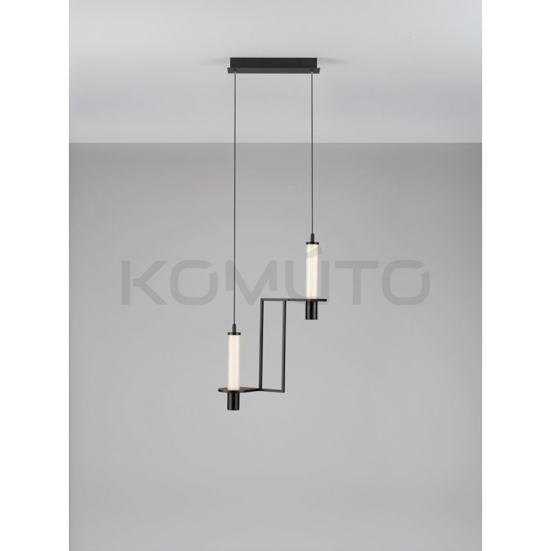 NEXO 2 – designerska lampa LED z ryflowanym szkłem