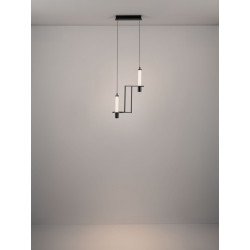 NEXO 2 – designerska lampa LED z ryflowanym szkłem