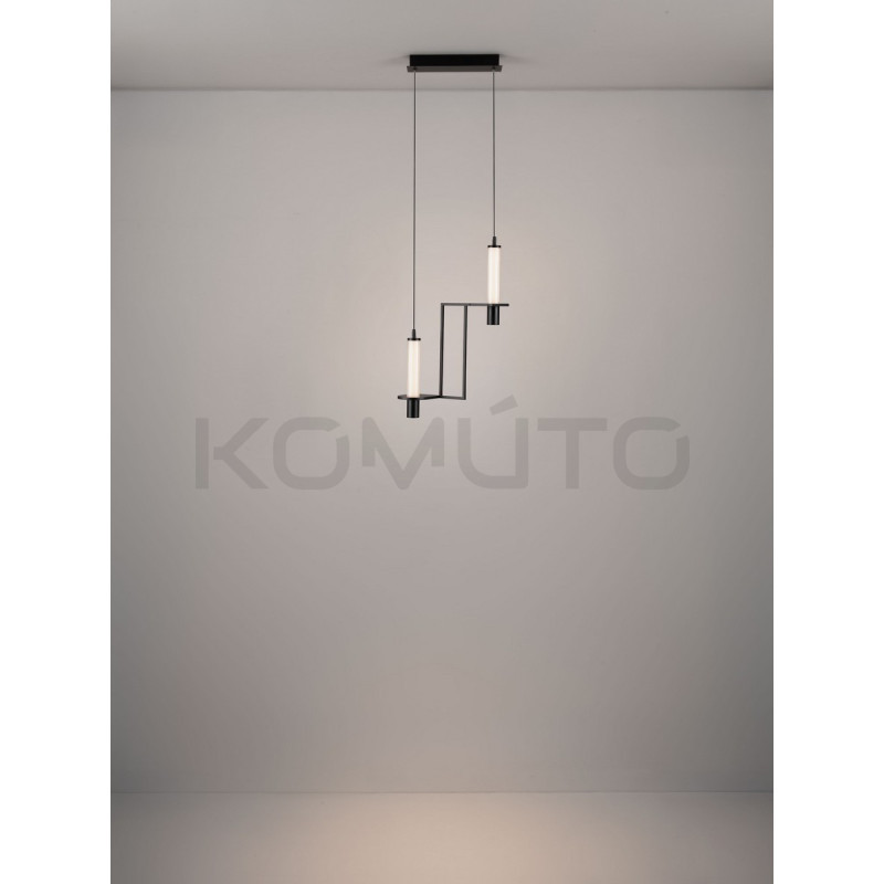 NEXO 2 – designerska lampa LED z ryflowanym szkłem