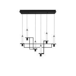 NEXO 6 – designerska lampa wisząca LED 90 cm