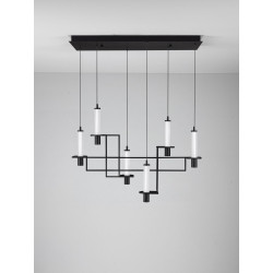NEXO 6 – designerska lampa wisząca LED 90 cm