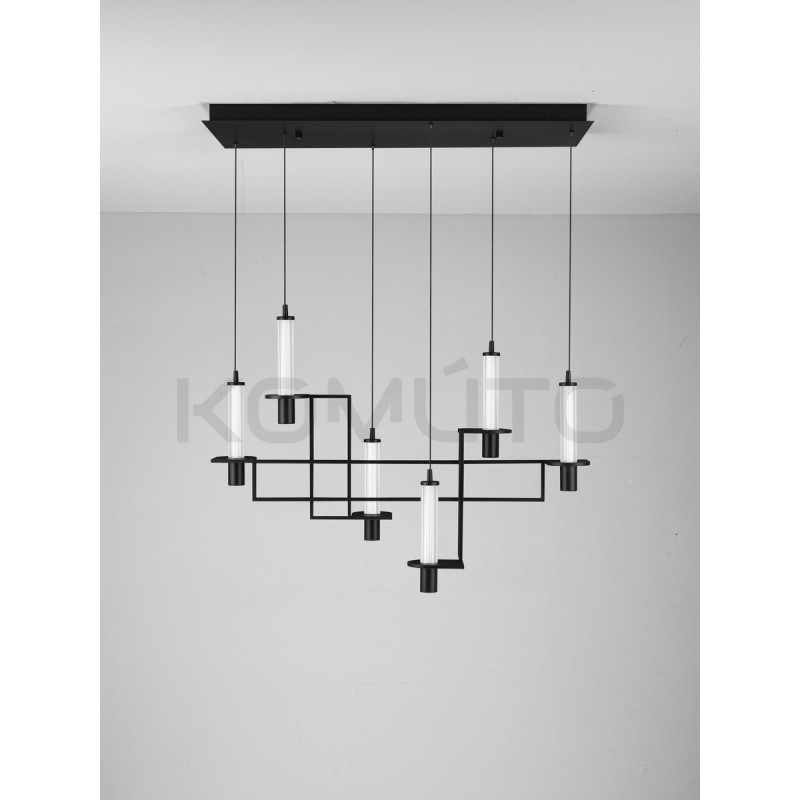 NEXO 6 – designerska lampa wisząca LED 90 cm