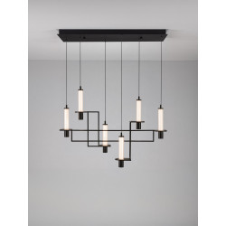 NEXO 6 – designerska lampa wisząca LED 90 cm