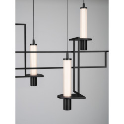 NEXO 6 – designerska lampa wisząca LED 90 cm