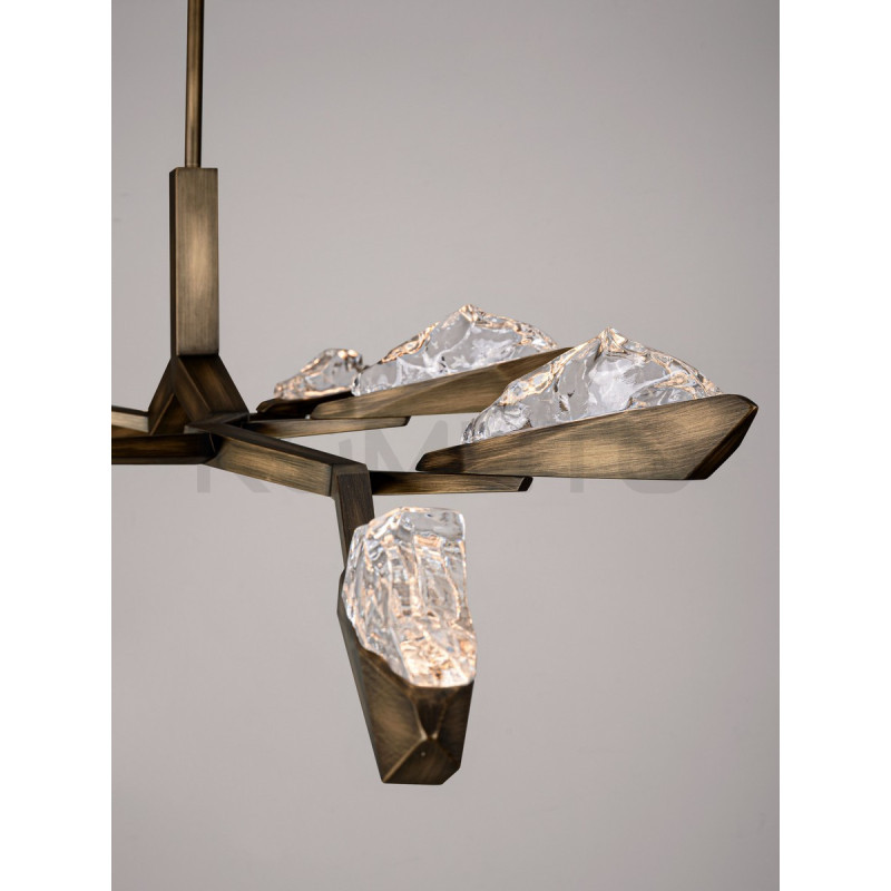 Aura Crystal 8 – designerska lampa wisząca LED
