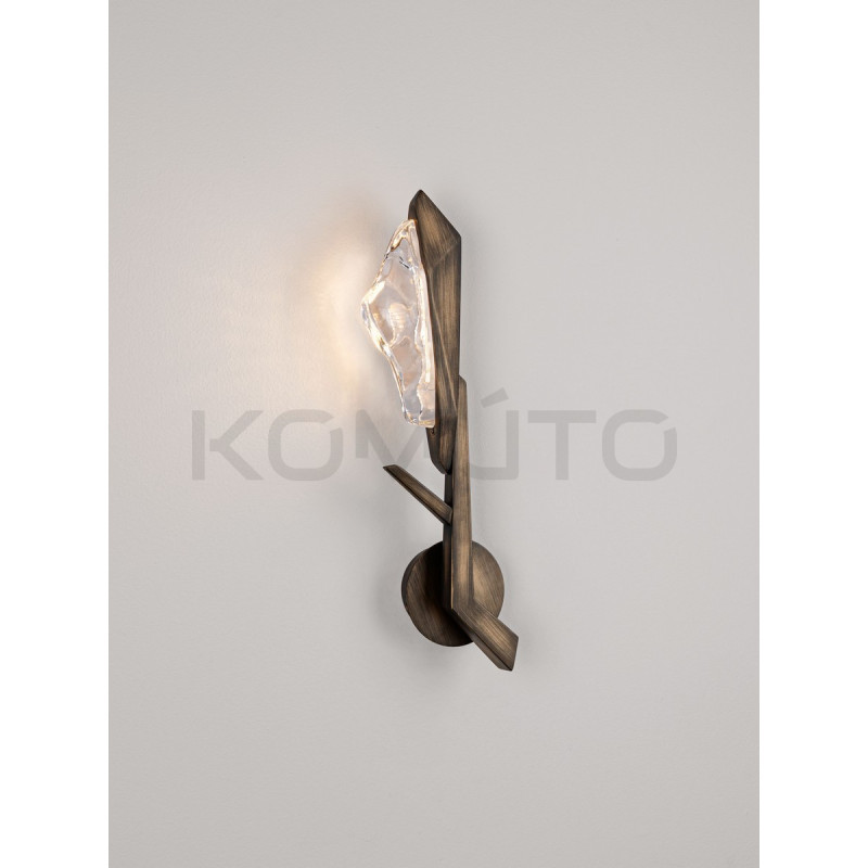 Kinkiet Crystal Frost – artystyczne oświetlenie |Komuto