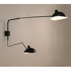 Kinkiet Raven 2 Wall czarny regulowany Kinkiet Raven 2 Wall czarny regulowany