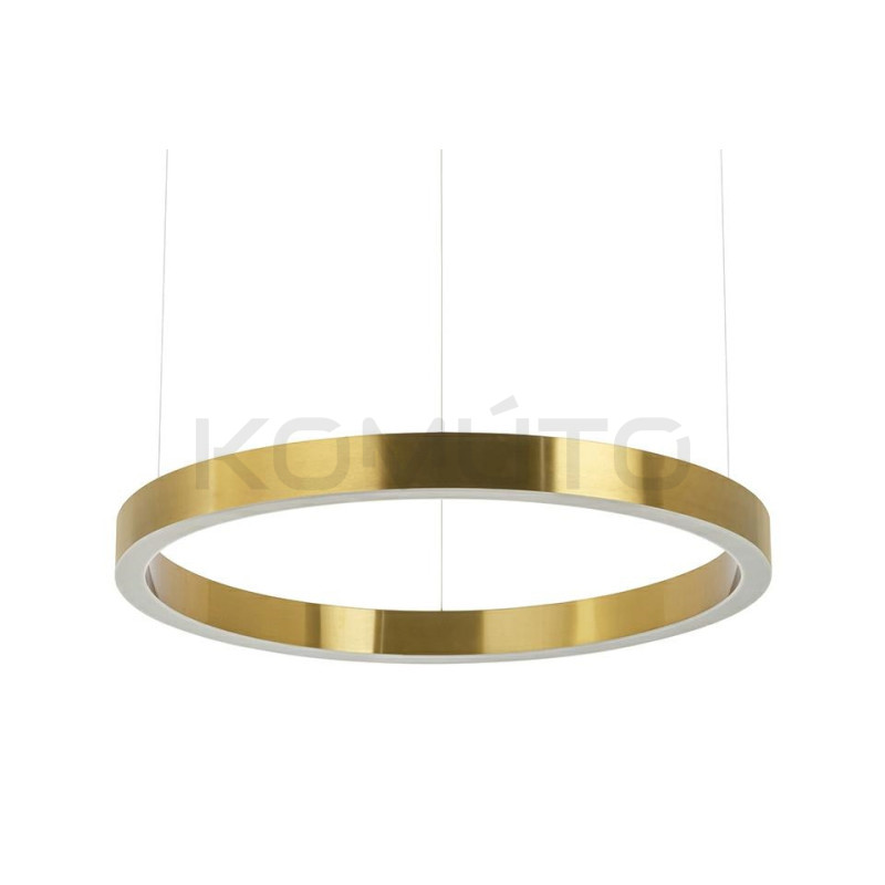 Lampa Wisząca glamour Ring 60 świecący okrąg