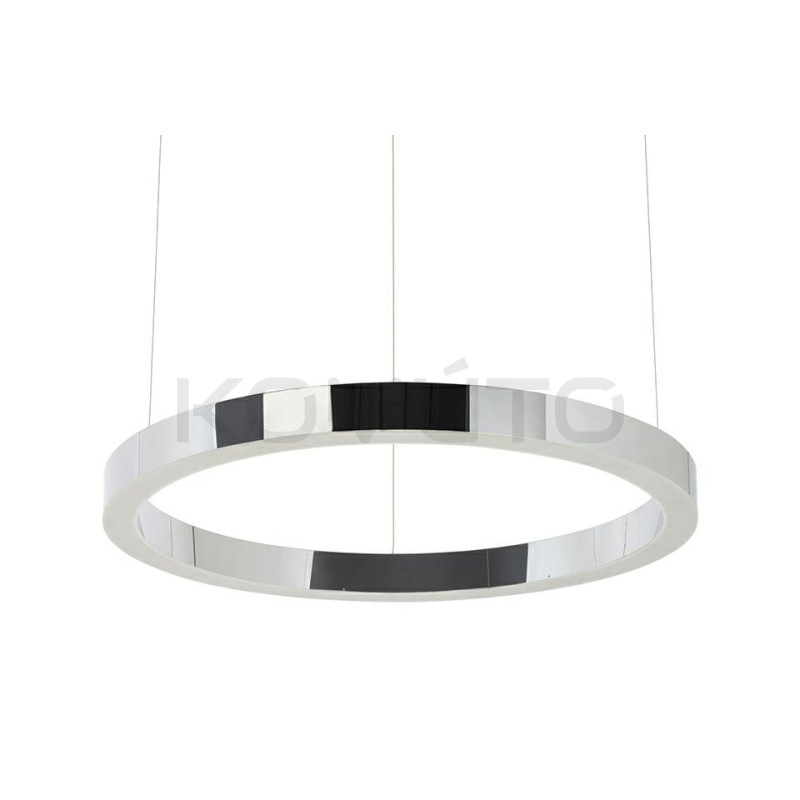 Lampa Wisząca glamour Ring 60 świecący okrąg