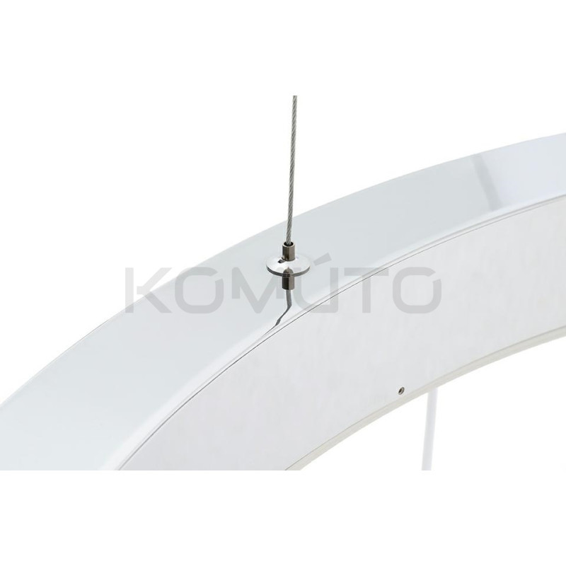 Lampa Wisząca glamour Ring 80 nowoczesny świecący okrąg Lampa Wisząca glamour Ring 80 nowoczesny świecący okrąg