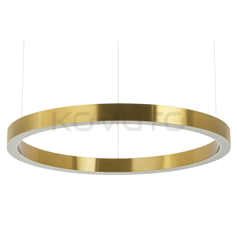Lampa Wisząca glamour Ring 80 nowoczesny świecący okrąg